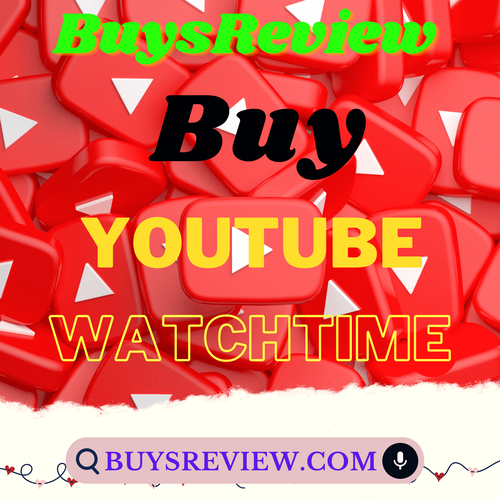Buy YouTube WatchTime